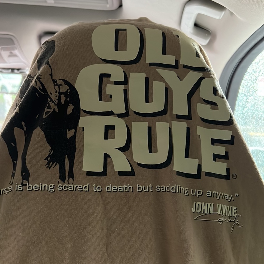 Old Guys Rule Tshirt View 3